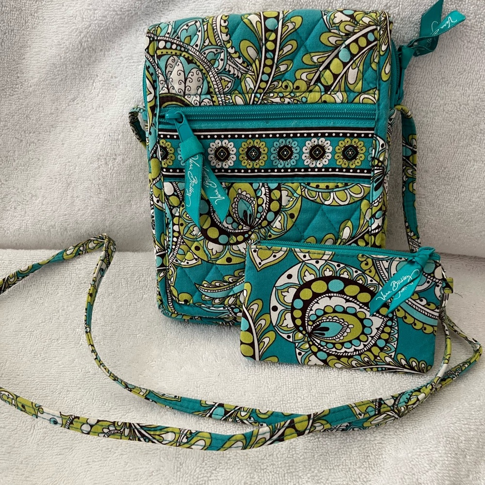 Vera Bradley crossbody with wallet